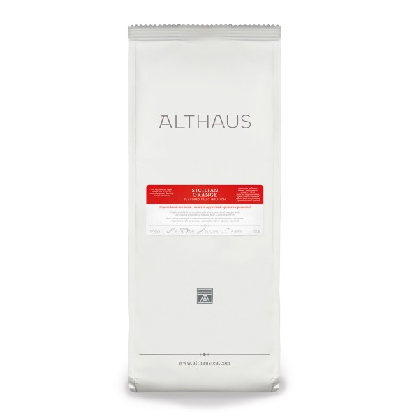 Althaus Tea Плодов чай Сицилиански портокал 250 гр. насипен - Насипен чай