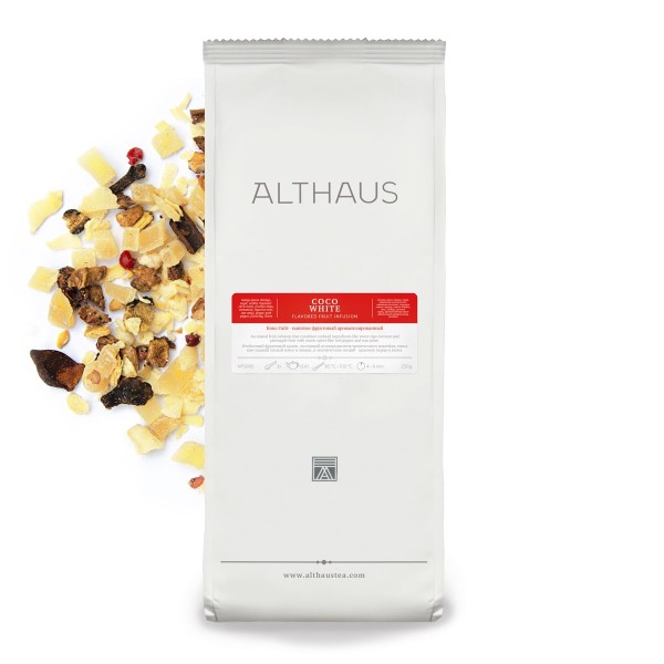 Althaus Tea Плодов чай Coco White 250 гр. насипен - Насипен чай