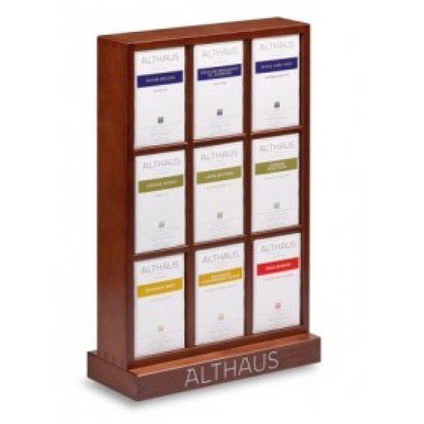 Althaus Wooden display for 9 packs Deli pack - coffeespot.bg