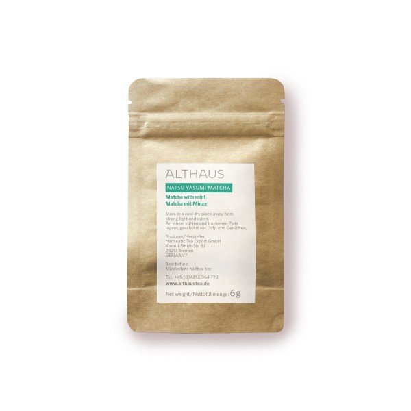 Althaus Tea Matcha Natsu Yasumi 6 гр - Чай на пакетчета
