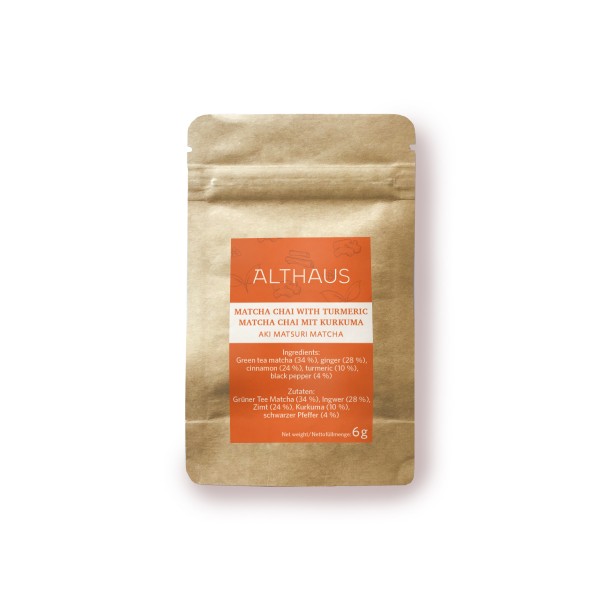 Althaus Tea Matcha Aki Matsuri 6 гр - Чай на пакетчета