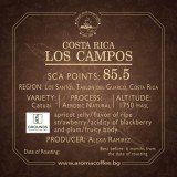 Aroma Costa Rica Los Campos 0.250 кг - Премиум кафе на зърна