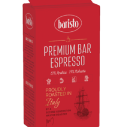 Baristo Premium Bar 250g ground