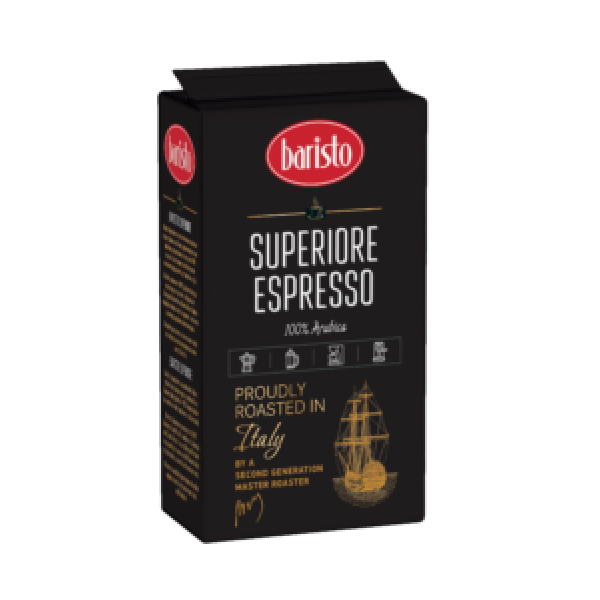 Baristo Superiore Espresso 250гр мляно - Мляно кафе