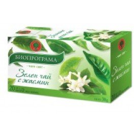 Bioprograma Green tea with jasmine 20pcs