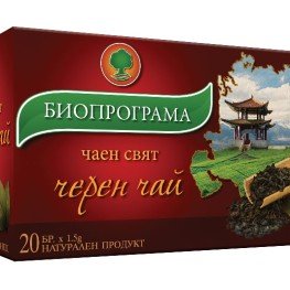 Bioprograma Black tea 20 pcs.