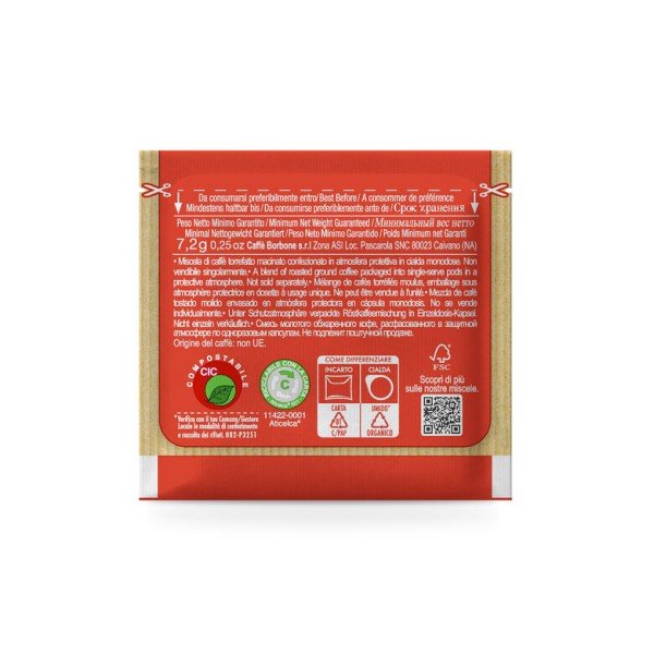 Borbone Miscela RED на дози 150 бр. - Borbone Miscela RED на дози 150 бр. Borbone Miscela RED в дози от 150 бр. е най-доброто партньорство на вкус и качество. С тази селекция от блендове ще се насладите на перфектен баланс между тяло, постоянство и сладос Borbone Miscela RED на дози 150 бр. - Кафе на дози