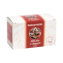 Botanical чай Ябълка и канела 20 бр