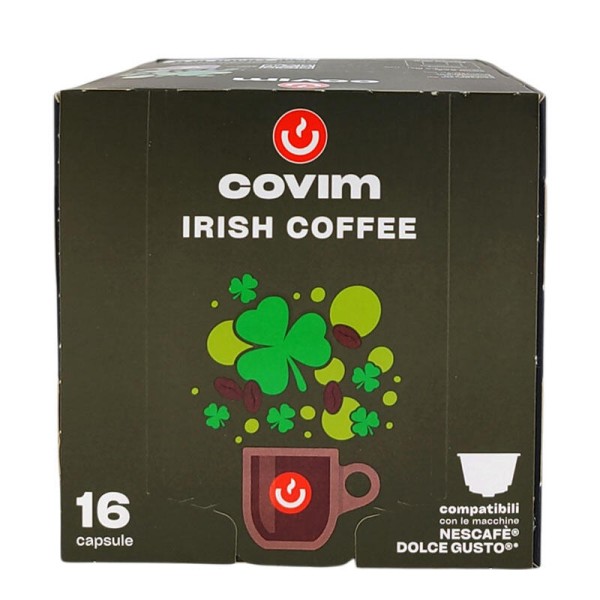 COVIM CAPPUCCINO WHISKY – капсули Dolce Gusto 16 бр. - Кафе капсули и дози