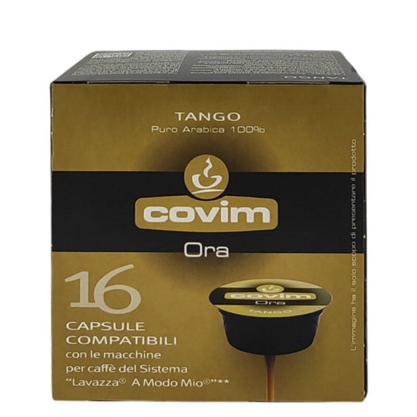 COVIM TANGO ORO – капсули A Modo Mio 16 бр. - Кафе капсули и дози