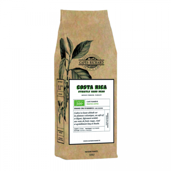 Richard Costa Rica Био кафе на зърна 500 гр - Премиум кафе на зърна