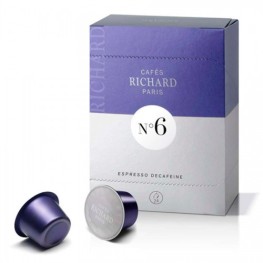 Richard Espresso Decaffeinated №6 coffee capsules 24 pcs. box