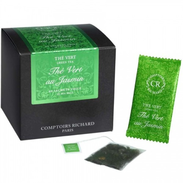 Richard Зелен Чай с Жасмин 15 бр. кутия - Премиум чай на пакетчета