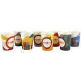 Чаши картон GIMOKA MIX COLORS 180 мл. - Картотени, Вендинг чаши и капаци