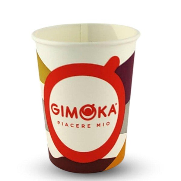 Чаши картон GIMOKA MIX COLORS 180 мл. - Картотени, Вендинг чаши и капаци