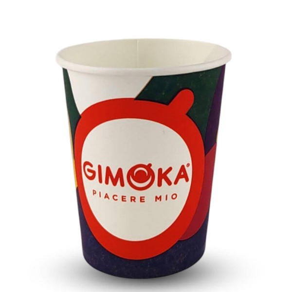 Чаши картон GIMOKA MIX COLORS 180 мл. - Картотени, Вендинг чаши и капаци