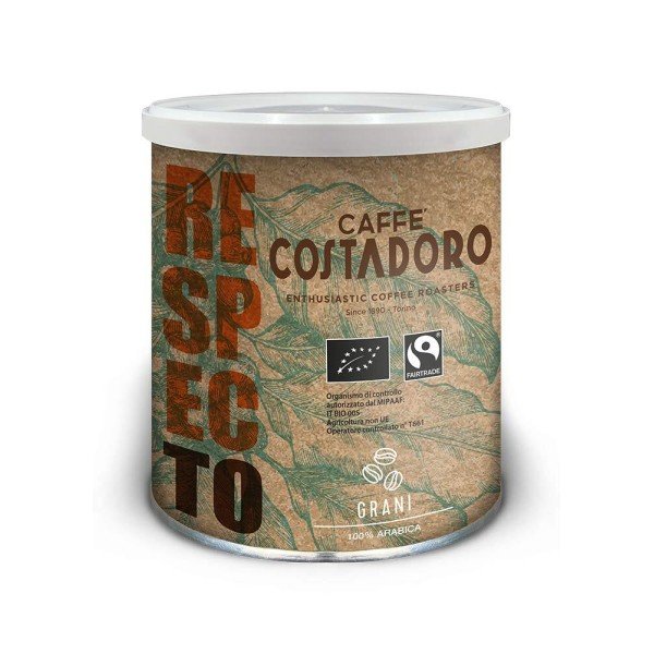 Costadoro Respecto BIO на зърна в кутия 250 гр. - Кафе на зърна
