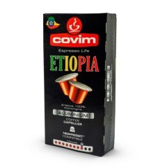 Covim Alluminio Etiopia - капсули Nespresso 10 броя