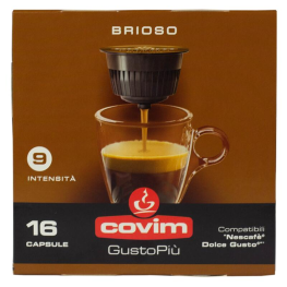 Covim Brioso Dolce Gusto System 16 pcs. Coffee Capsules