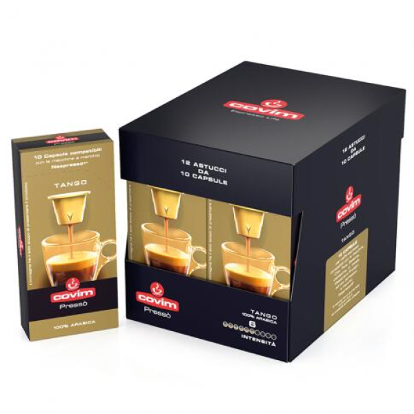 Covim Presso Tango Nespresso Система 10 бр. Кафе капсули - Капсули за Nespresso система
