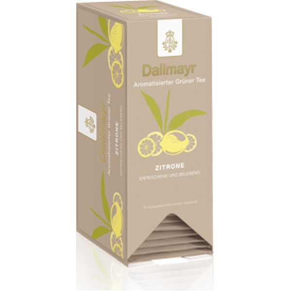 Dallmayr Зелен чай с лимон 25*1.75гр - Чай на пакетчета