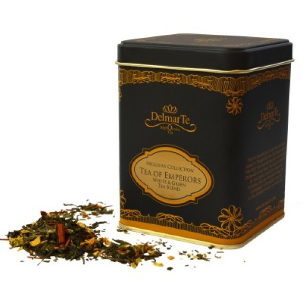 DelmarTe Exclusive Императорски чай насипен чай 100 гр. в метална кутия - Насипен чай