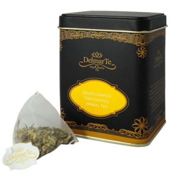 DelmarTe Premium чай Сън в лятна нощ 20 бр. в кутия - Премиум чай на пакетчета