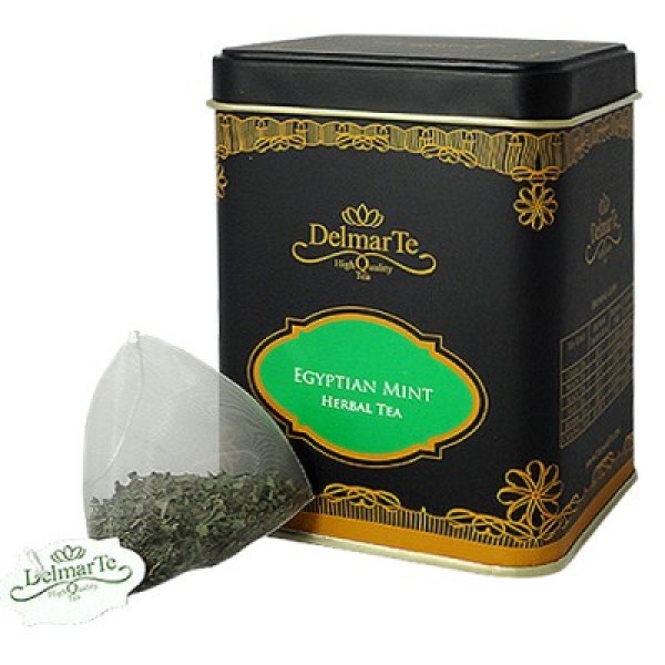 DelmarTe Premium чай Египетска мента 20 бр. в кутия - Премиум чай на пакетчета