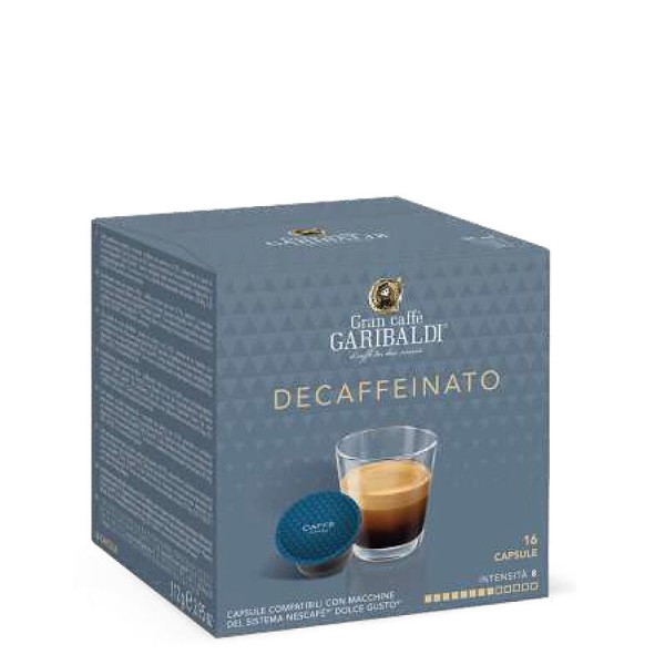 GARIBALDI Decaffeinato - Dolce Gusto capsules 16 pcs. - Capsules Dolce Gusto system