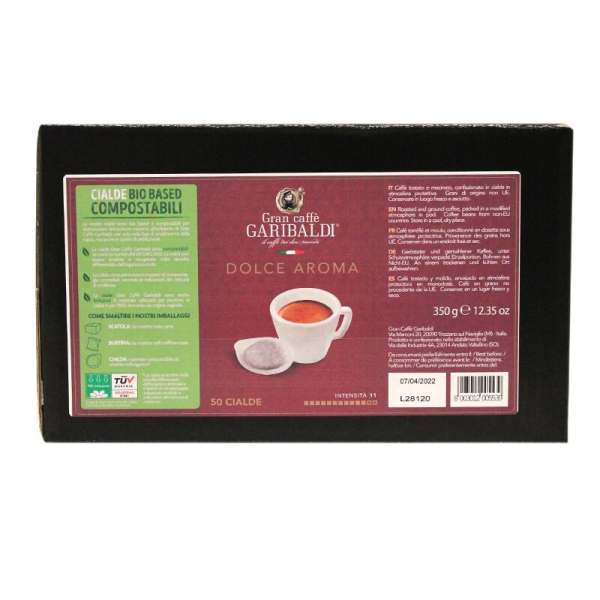 GARIBALDI Dolce Aroma – filter doses 50 pcs. - Coffee in doses