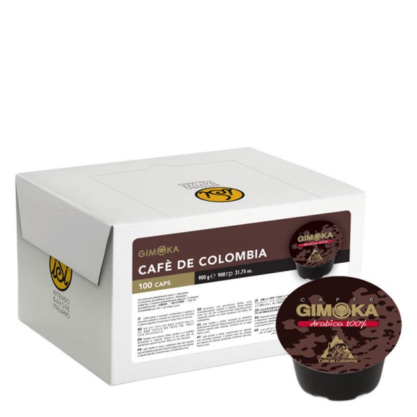 GIMOKA Café de Colombia - capsules Lavazza Blue 100 pcs. - Capsules Lavazza Blue system