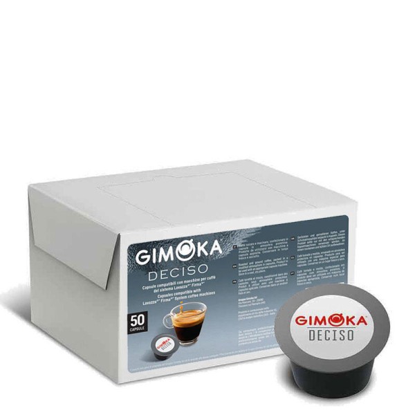 GIMOKA Espresso Deciso - capsules Lavazza Firma 50 pcs. - Capsules Lavazza system