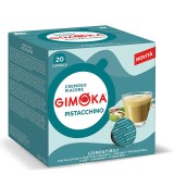 GIMOKA Pistacchino – Caffitaly capsules 20 pcs. - GIMOKA Pistacchino – The charm of pistachio in cappuccino capsules for Caffitaly Experience the extraordinary pleasure that awakens GIMOKA Pistacchino – true culinary poetry in the world of coffee capsules GIMOKA Pistacchino – Caffitaly capsules 20 pcs. - Caffitaly system capsules