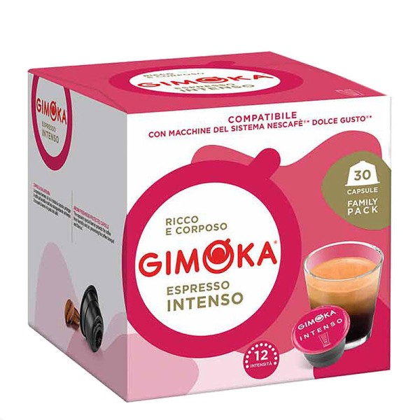 GIMOKA Intenso - Dolce Gusto capsules 30 pcs. - Capsules Dolce Gusto system