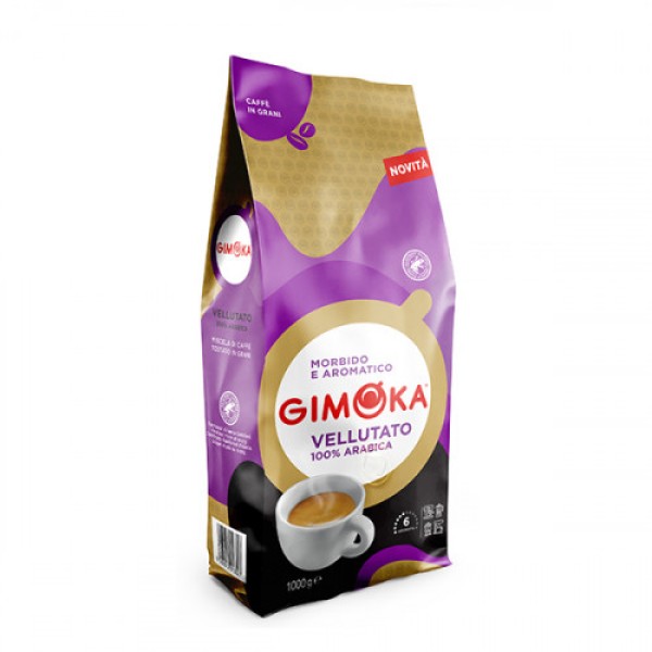 Gimoka Vellutato Rainforest кафе на зърна 1кг - Кафе на зърна