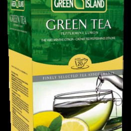 Green Island Зелен чай Мента и Лимон 20 бр.