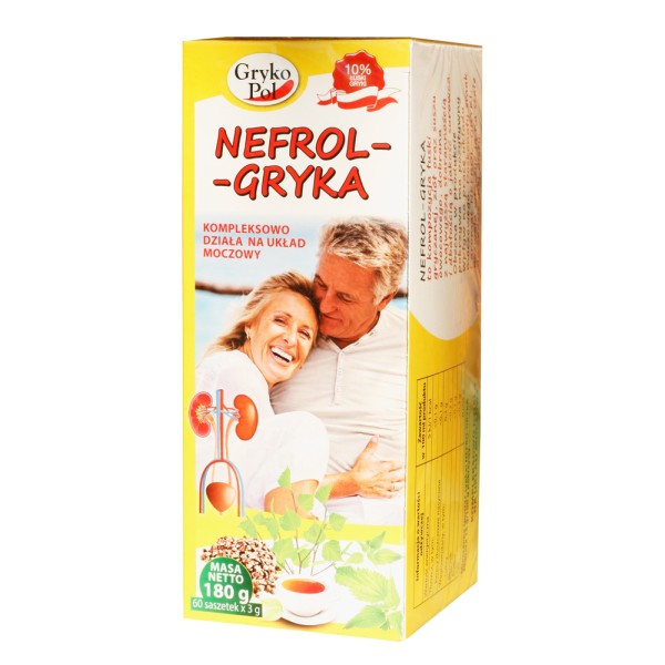 GrykoPol чай Нефрол-Грика 60 бр - Чай на пакетчета