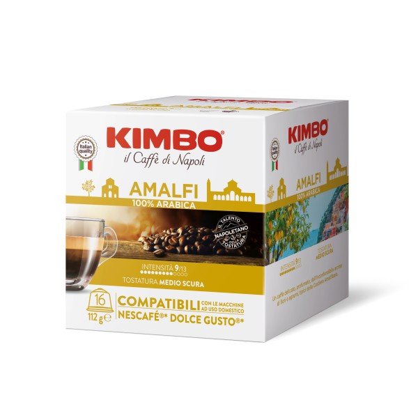 Kimbo Amalfi 100% Арабика DG капсули 16 бр. -