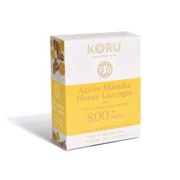 KORU Бонбони с манука мед MGO 800+ джинджифил и лимон MGO 24 бр.
