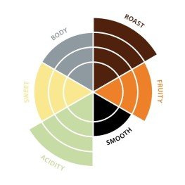 Coffee capsules PURO Bio Monsoon 10 units Nespresso system