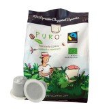 Coffee capsules PURO "Bio Monsoon" 10 units Nespresso system - Capsules for Nespresso system