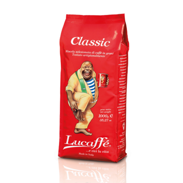 Lucaffe Classic на зърна 1кг - Кафе на зърна