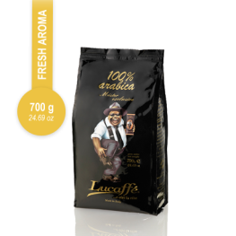 Lucaffe Mr. Exclussive на зърна 700 гр. Lucaffe Mr. Exclussive на зърна 700 гр.