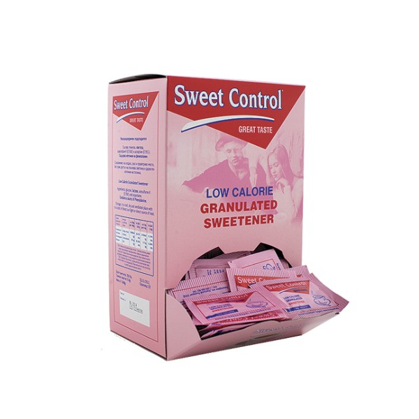 Подсладител Sweet Control 300 бр. в кутия - Sweet Control 300 бр в кутия (захар/подсладители) Как да получите идеалната сладост без добавяне на захар? Подсладителят Sweet Control е идеалният избор за постигане на желаната сладост, без да се налага да се о Подсладител Sweet Control 300 бр. в кутия - Подсладители