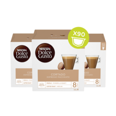NESCAFE Dolce Gusto Cortado Espresso Machiato Magnum капсули 90 бр.