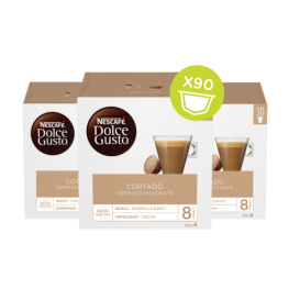 NESCAFE Dolce Gusto Cortado Espresso Machiato Magnum capsules 90 pcs.