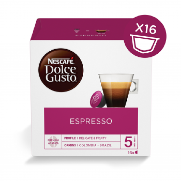 NESCAFE Dolce Gusto Espresso капсули 16 бр. - Капсули Dolce Gusto система