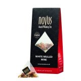 Novus чай Бяло Греяно Вино 15 бр.пирамиди - Чай на пакетчета