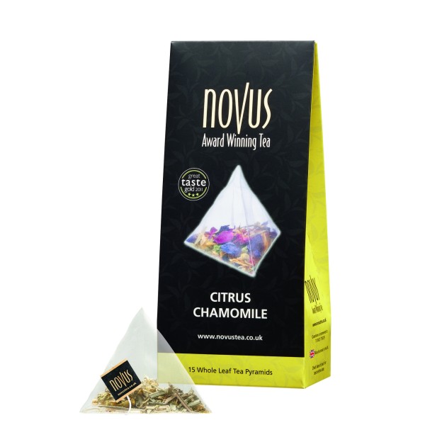 Novus чай Цитрус Лайка 15 бр.пирамиди - Чай на пакетчета