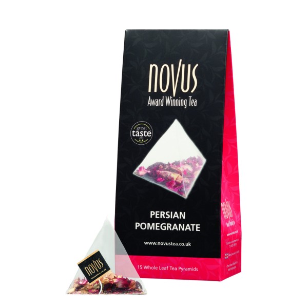 Novus чай Персийски Нар 15 бр.пирамиди - Чай на пакетчета
